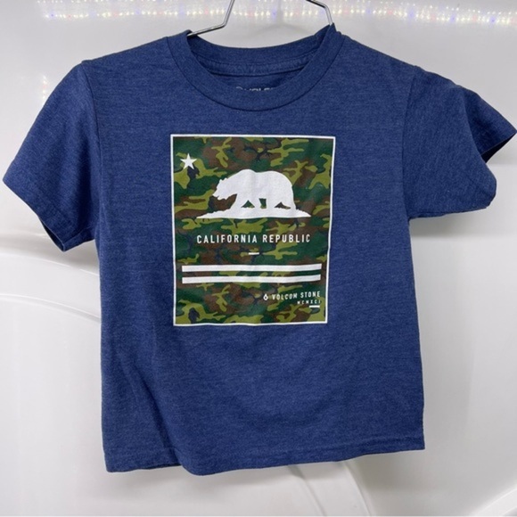 5/$25 Volcom medium 5-6 California republic tee. - Picture 1 of 3